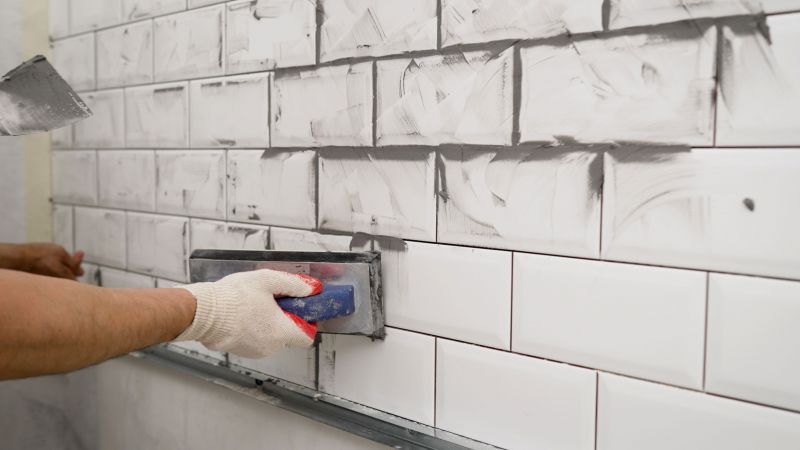 Exterior Wall Tile Installation