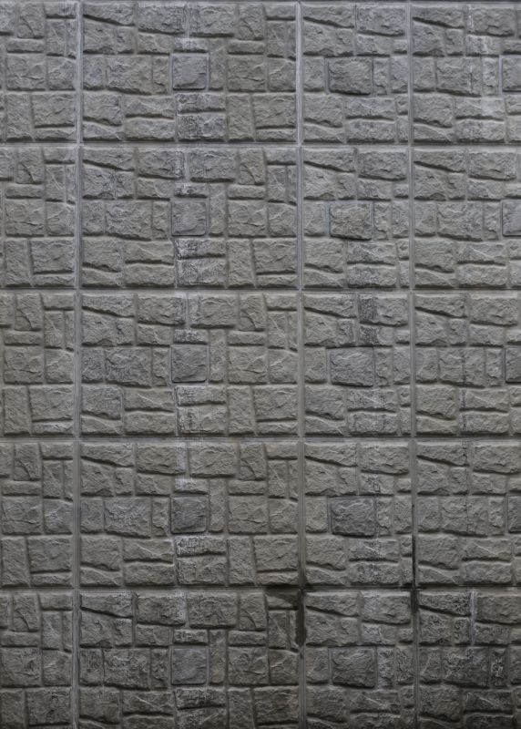 Exterior Wall with Decorative Tiles